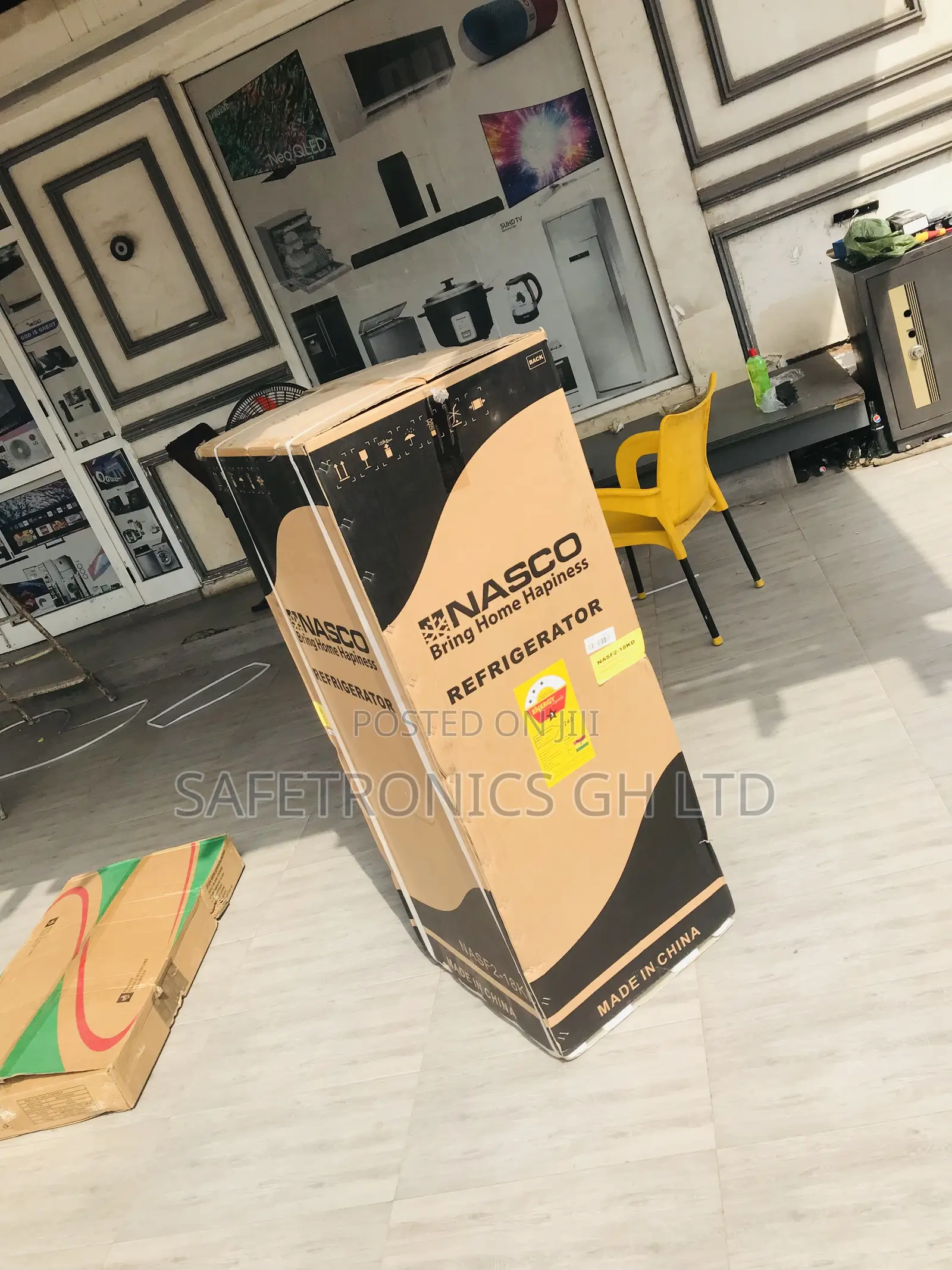 Lastest Nasf2-18kg Doubledoor Nasco Top Mount Fridge