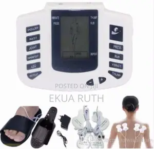 Electronic Pulse Massager With Slippers