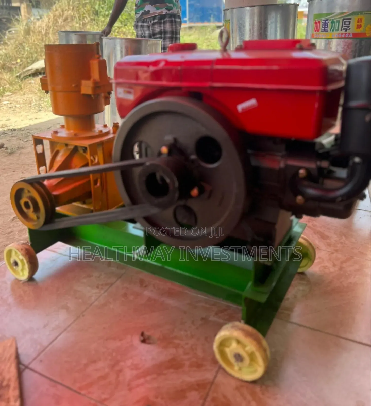 Pellet Machine 8hp Diesel Engine 200kg Per Hour