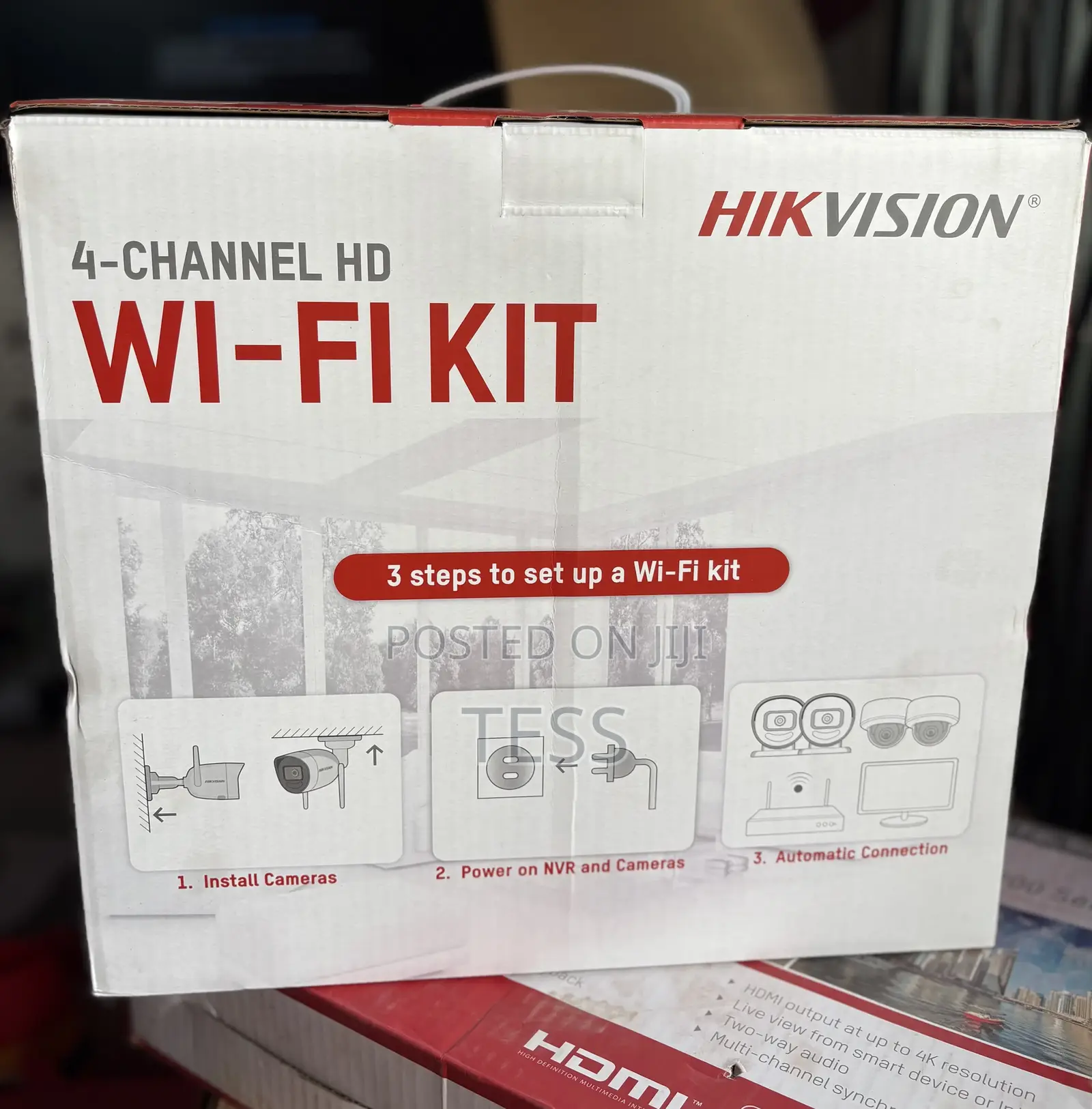 Hikvision Wifi Kit 4ch 4mp Bullet+1tb HDD Nk44woh-1t(Wd)D