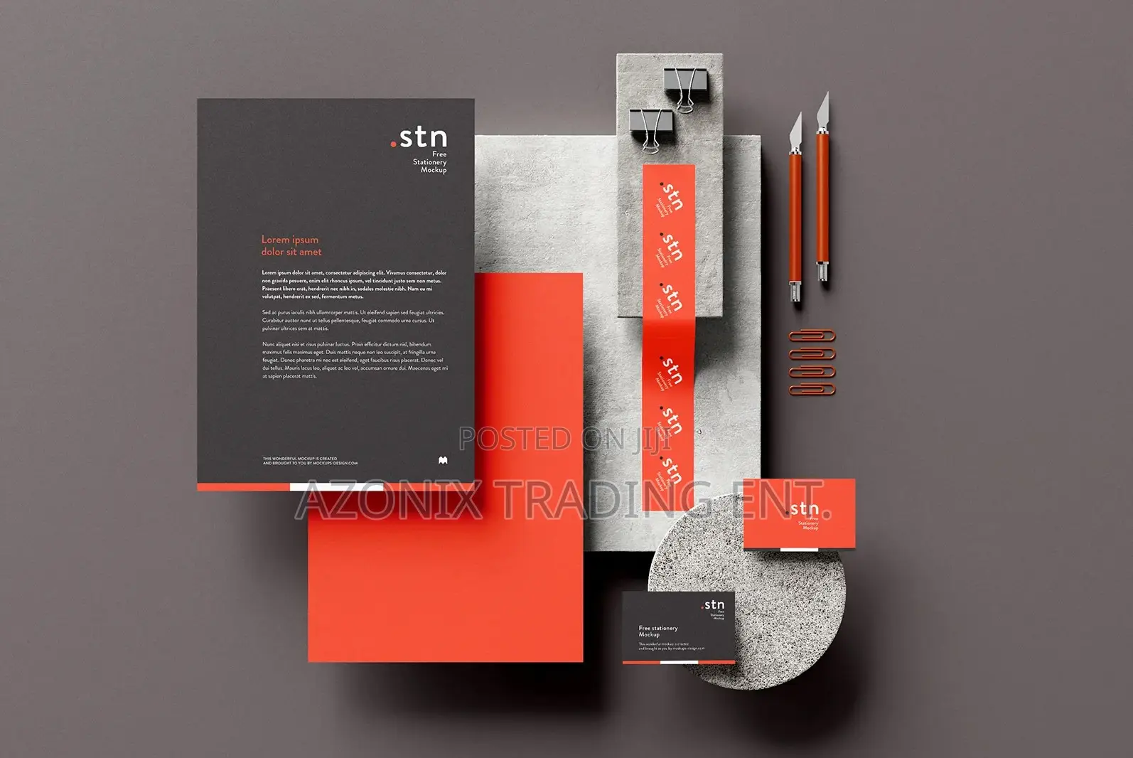 Logo, Letterhead, Business Card Other Designs - 1 Package