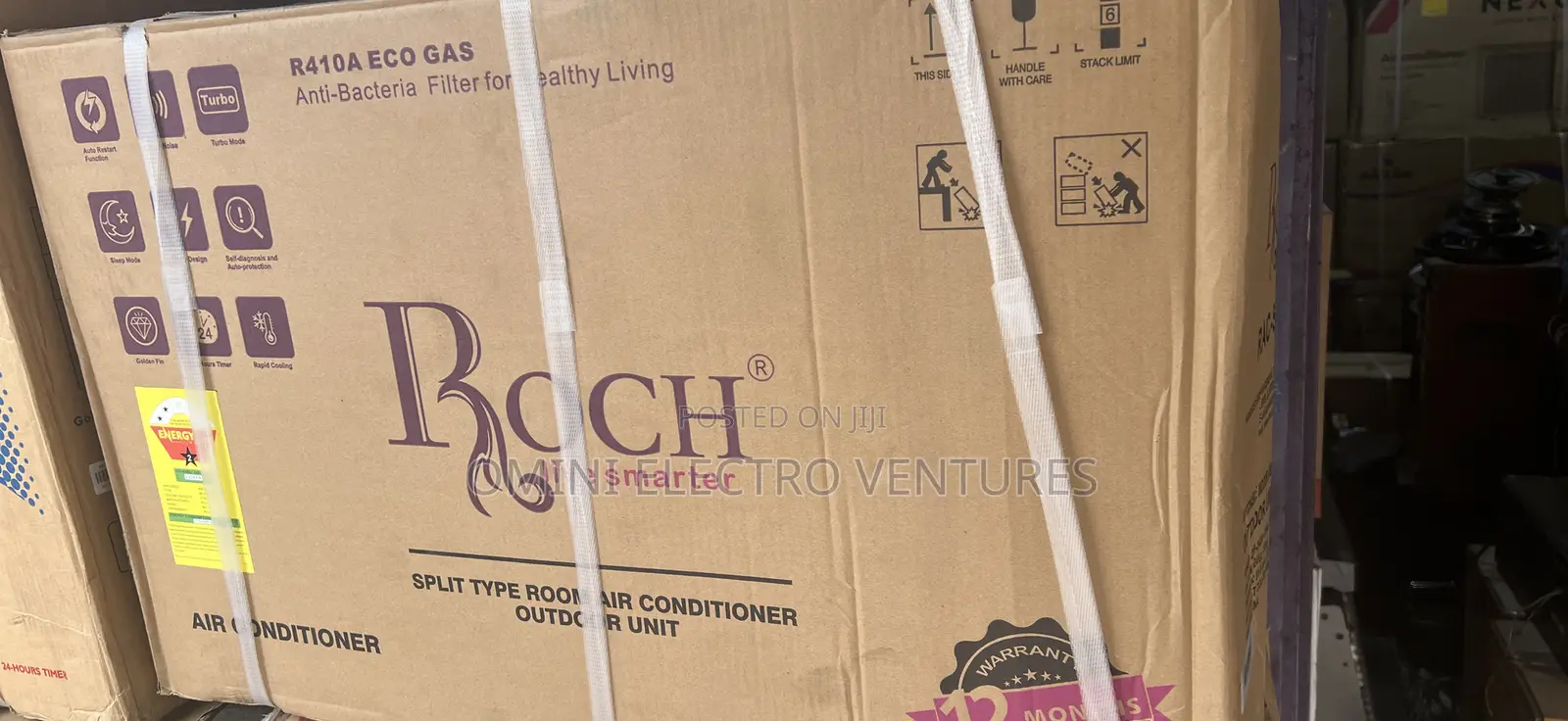 Brand New Roch 1.5 Hp Airconditioner With R410