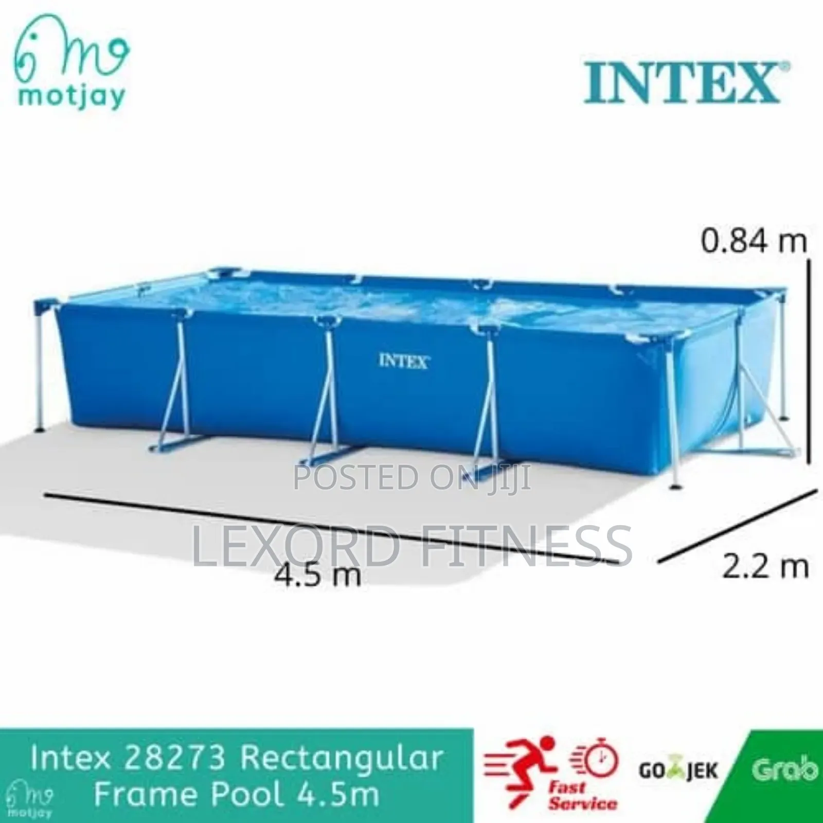 Intex Swimming Pool 4.5m (Family Size)