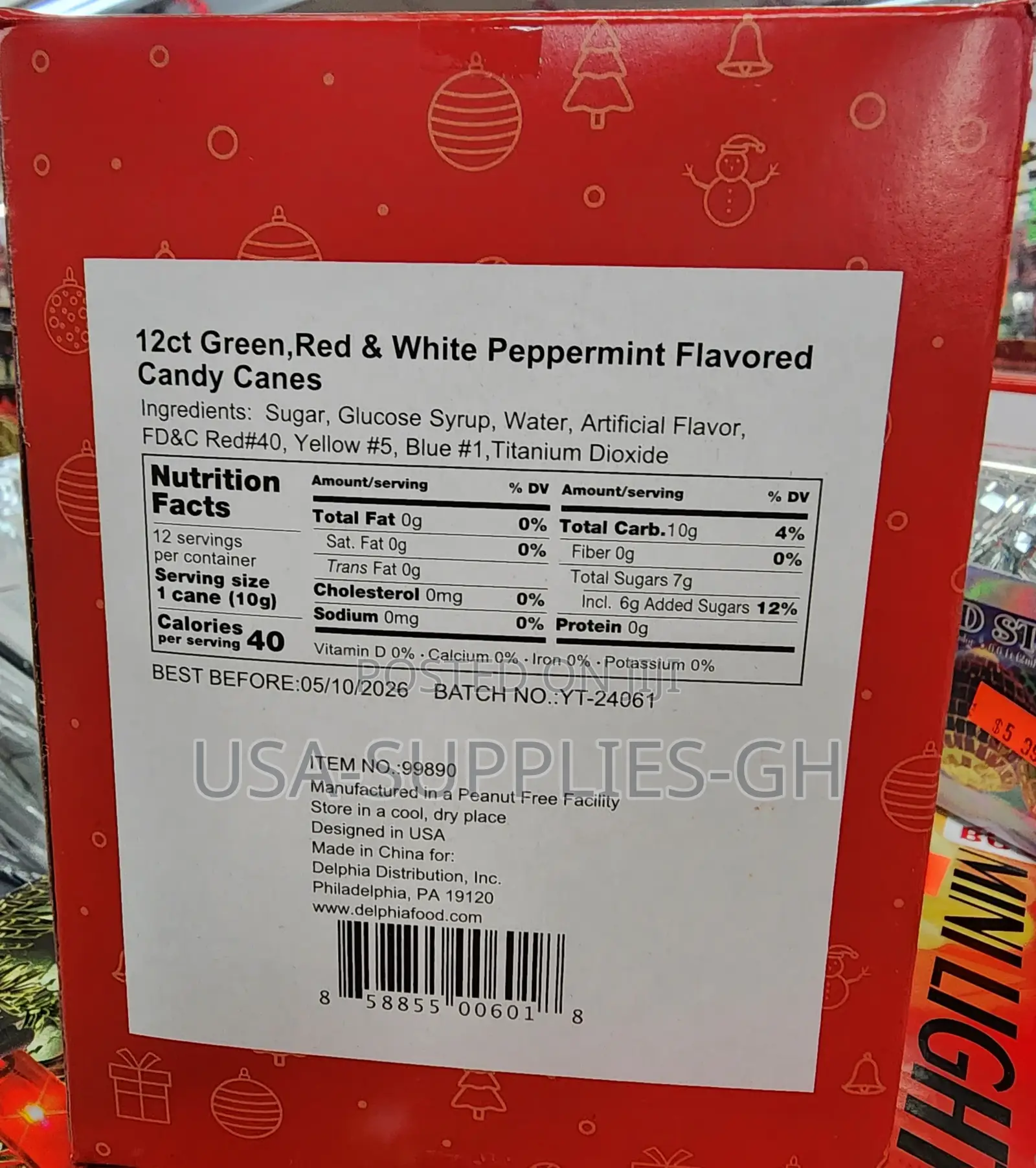 Candy Canes From Usa