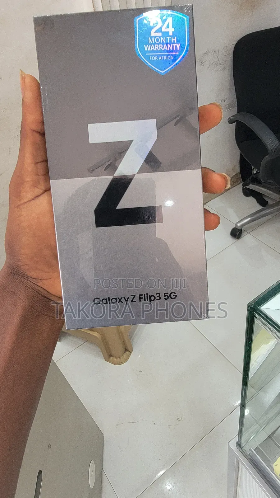 New Samsung Galaxy Z Flip 3 256 GB Black