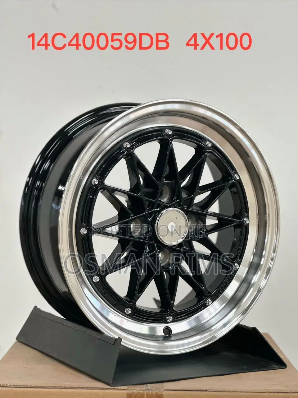 BBS Rims Black and Silver