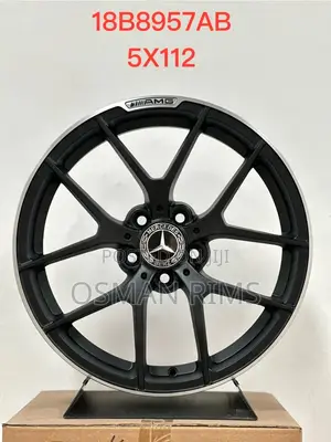 Black Benz Rims Amgs