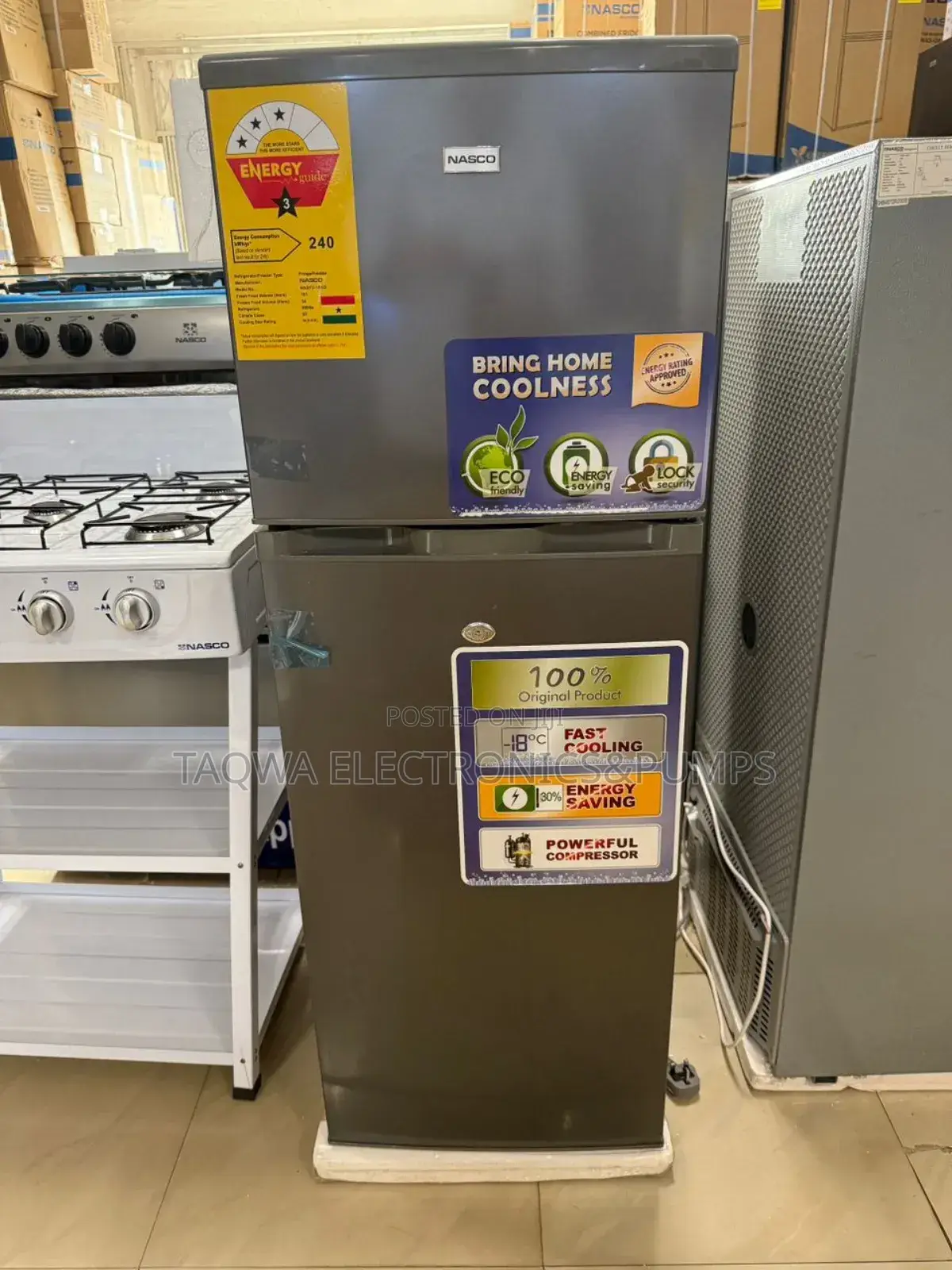 Affordable Nasco Fridge (135)-LTR (Nasf2-18kd