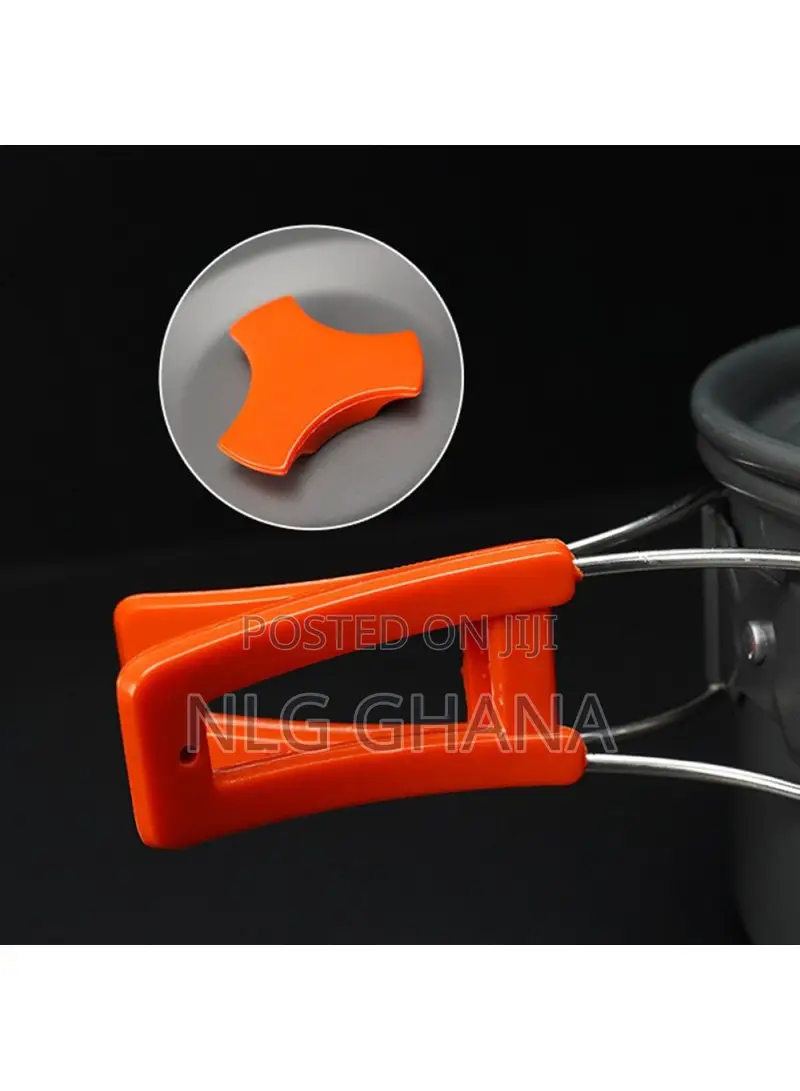 Outdoor Camping Cooking Set Pot Pan Teapot Cookware Set