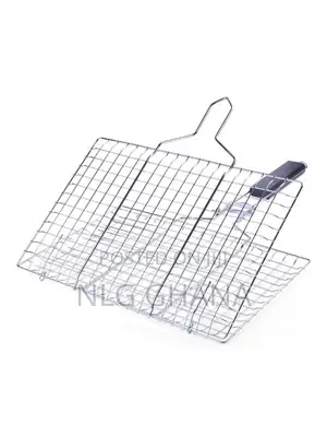 Outdoor Barbecue Grill Basket Fish Fillet Vegetable BBQ Rack