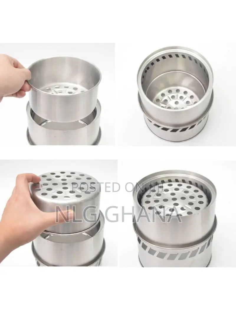 Camping Stove Portable Wood Stove Stainless Steel Backpackin