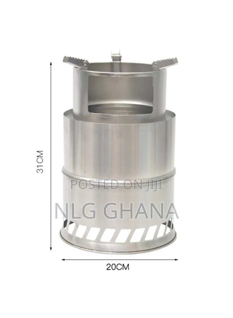 Camping Stove Portable Wood Stove Stainless Steel Backpackin