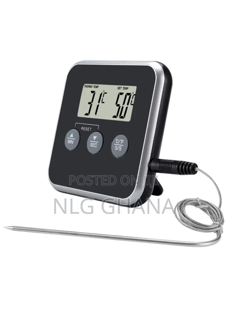 Household Oven BBQ Thermometer Multifunctional Kitchen Elect