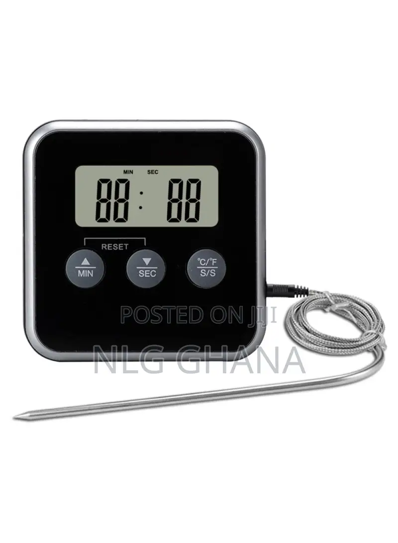 Household Oven BBQ Thermometer Multifunctional Kitchen Elect