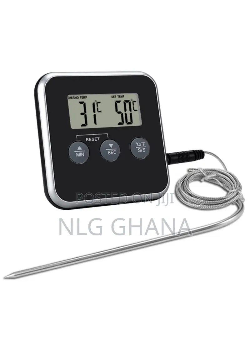 Household Oven BBQ Thermometer Multifunctional Kitchen Elect