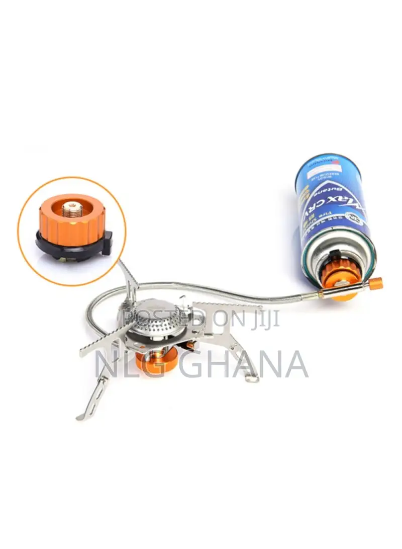 Portable Camping Stove Burner Windproof Folding Lightweight