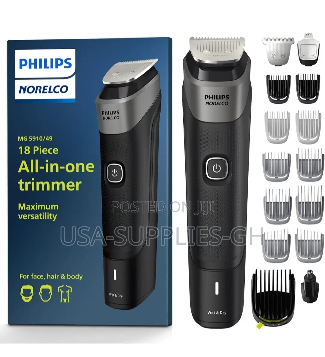 Philips Series 5000 Cordless All-in-One Trimmer Hair Clipper