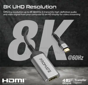 Promate Medialink- USB-C to at 60hz HDMI Adapter