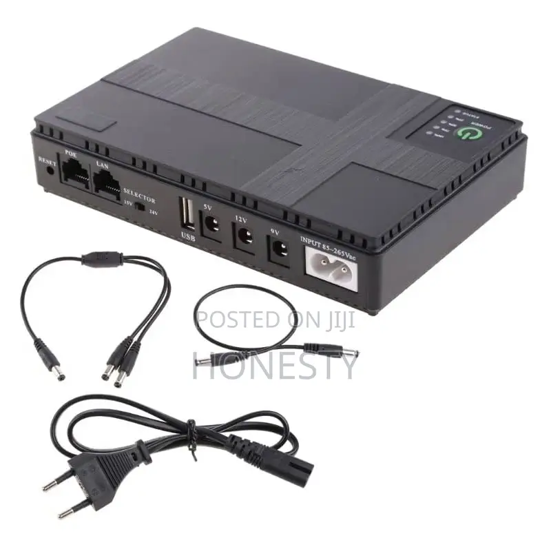 Cwups 18w Mini Dc Ups Power Supply for Wifi Router and CCTV