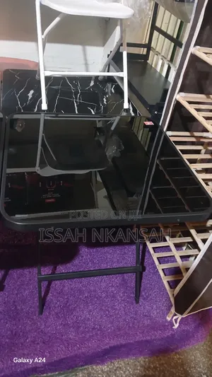 Glass Foldable Table and Chair