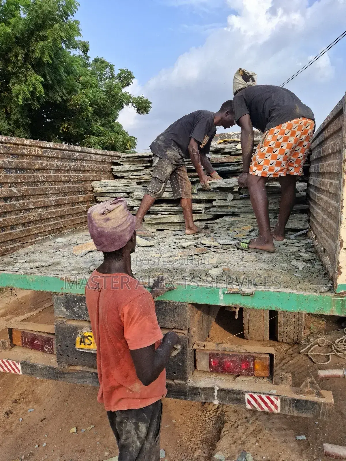 Flat Stones Installation