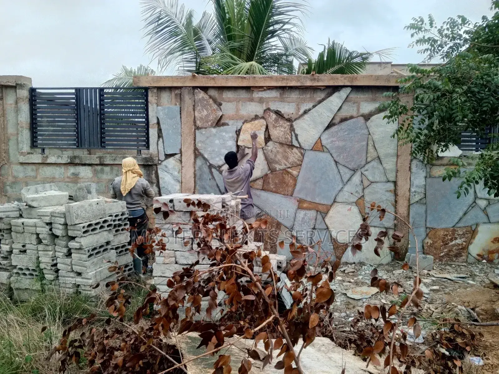 Flat Stones Installation