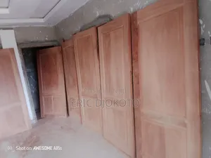 Doors Two Panel Red Wood