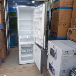 Nasd2-36 Nasco 258litres Double Door Fridge/ Bottom Freezer
