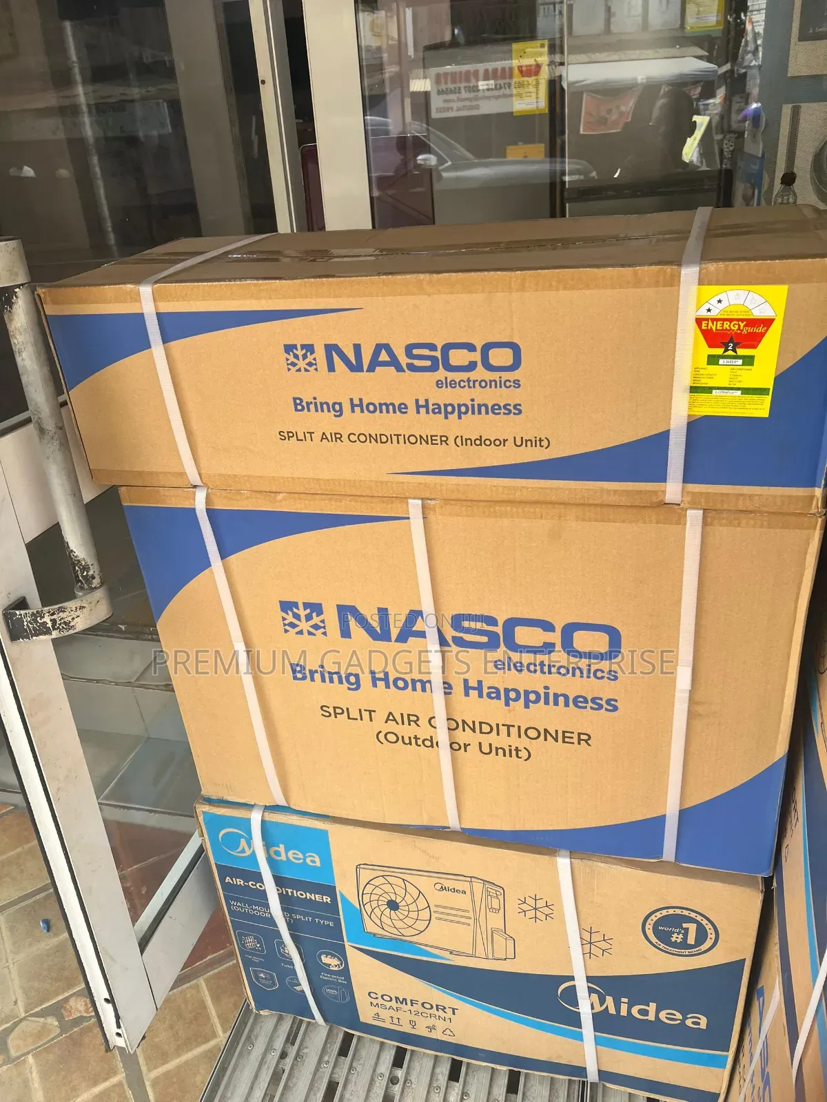 Take Home Happiness Nasco 1.5hp Split Air Conditioner Nas-J12-N1-Eco