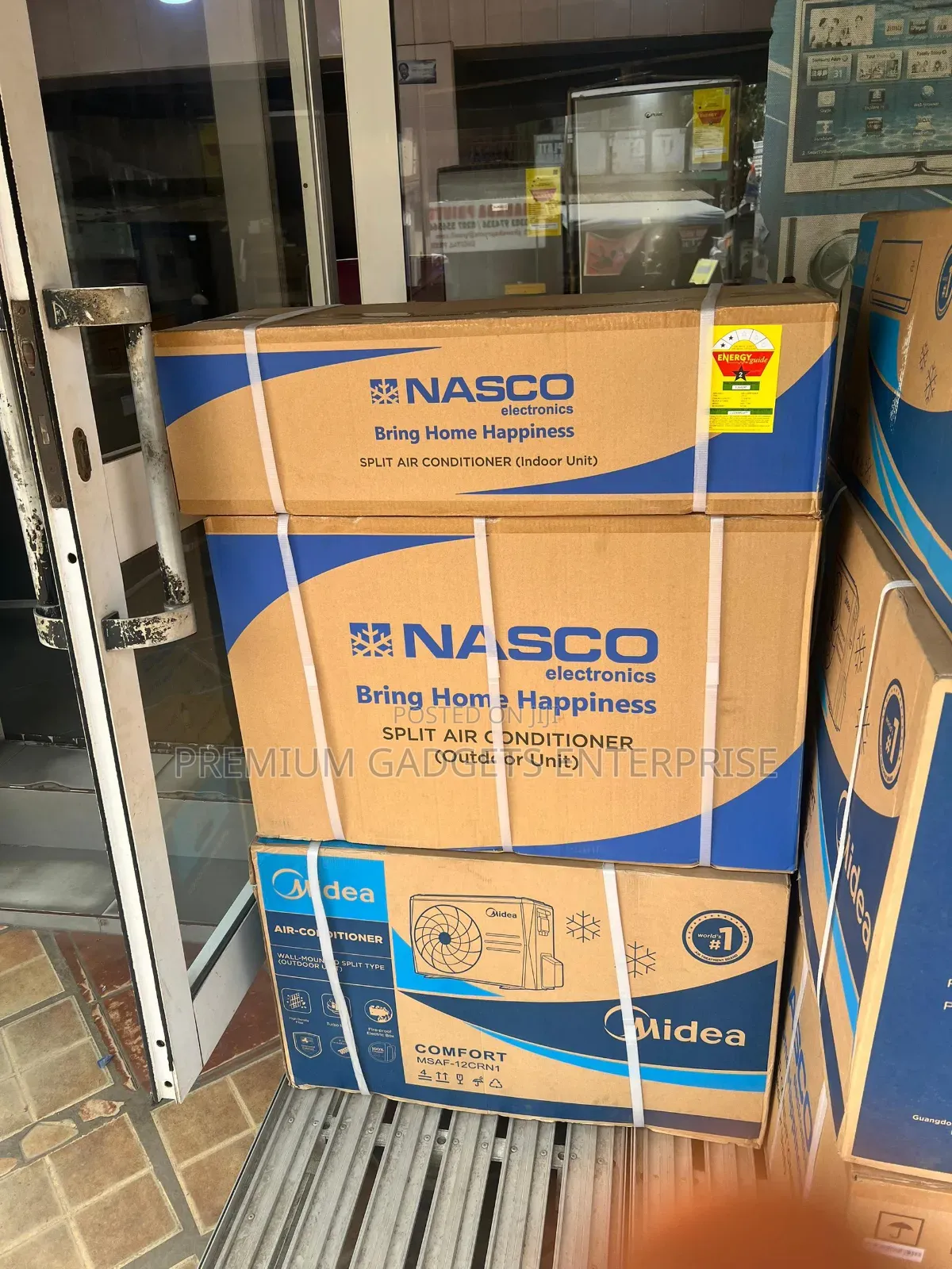 Nas-t12n1 Unique Design 1.5hp R410 Split Air Conditioner