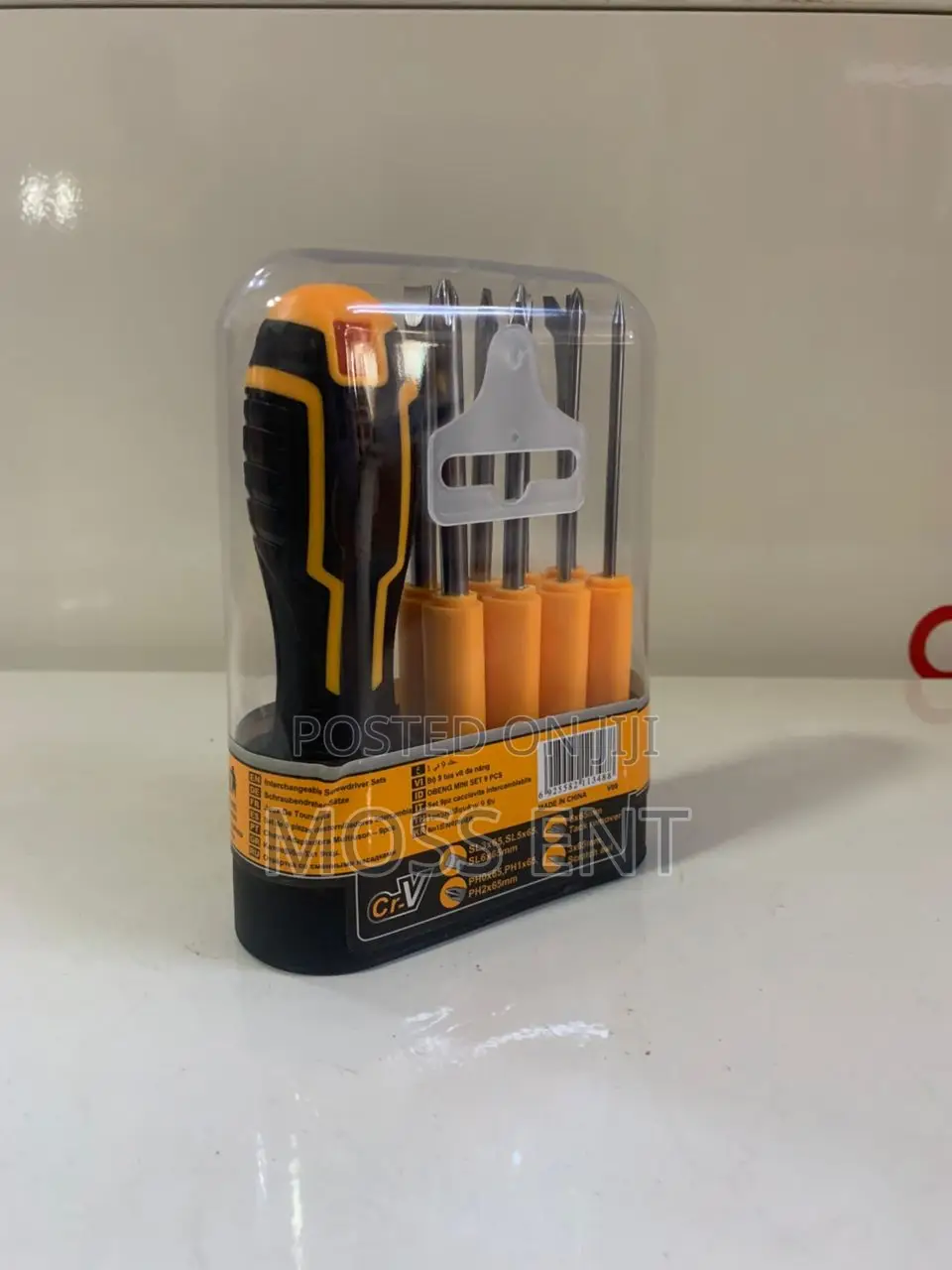 9 PCS Interchangeable Screwdriver Set - Akisd0901