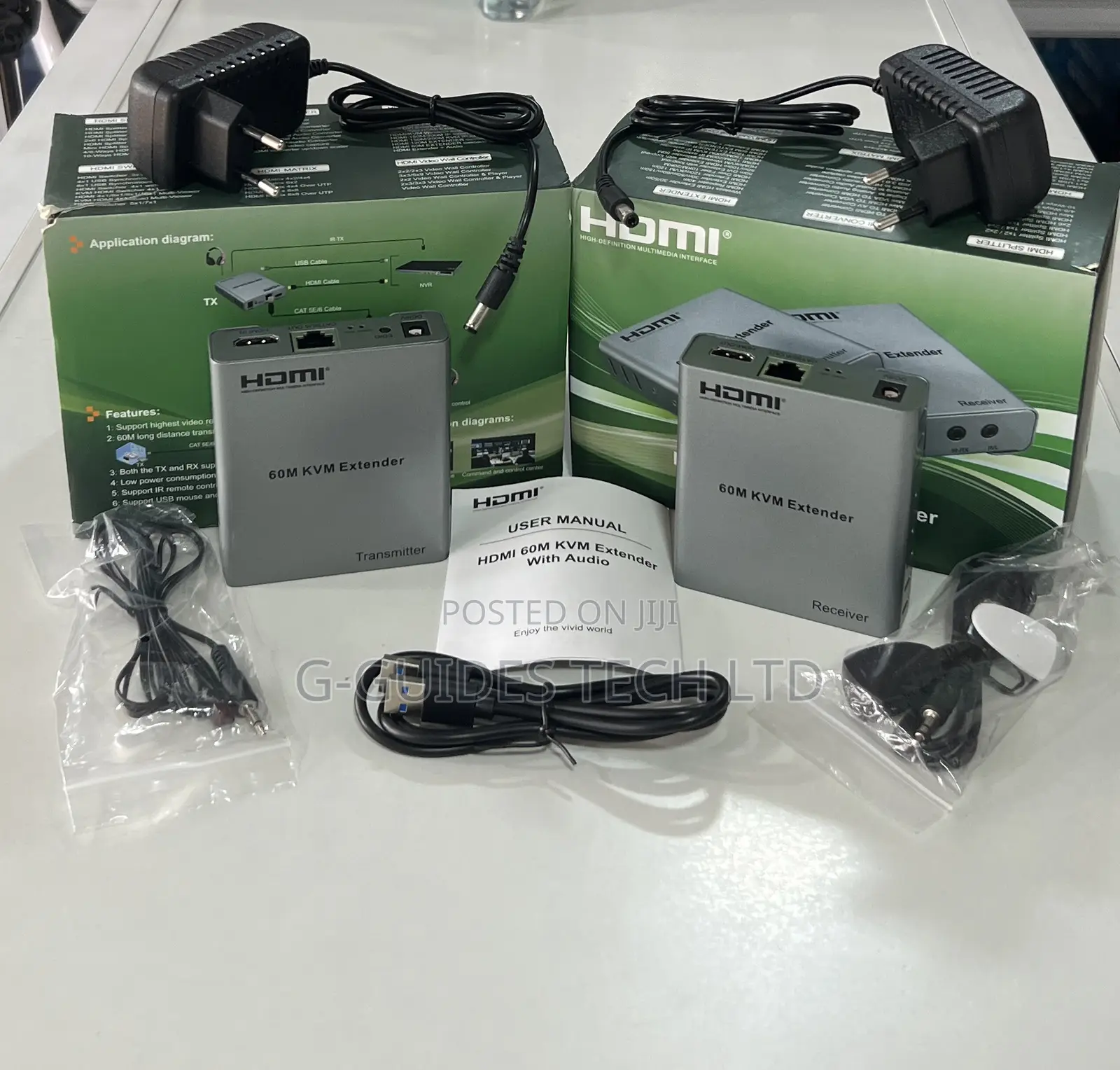 60m Hdmi KVM Extender With Audio, Hdmi 60m KVM Extender