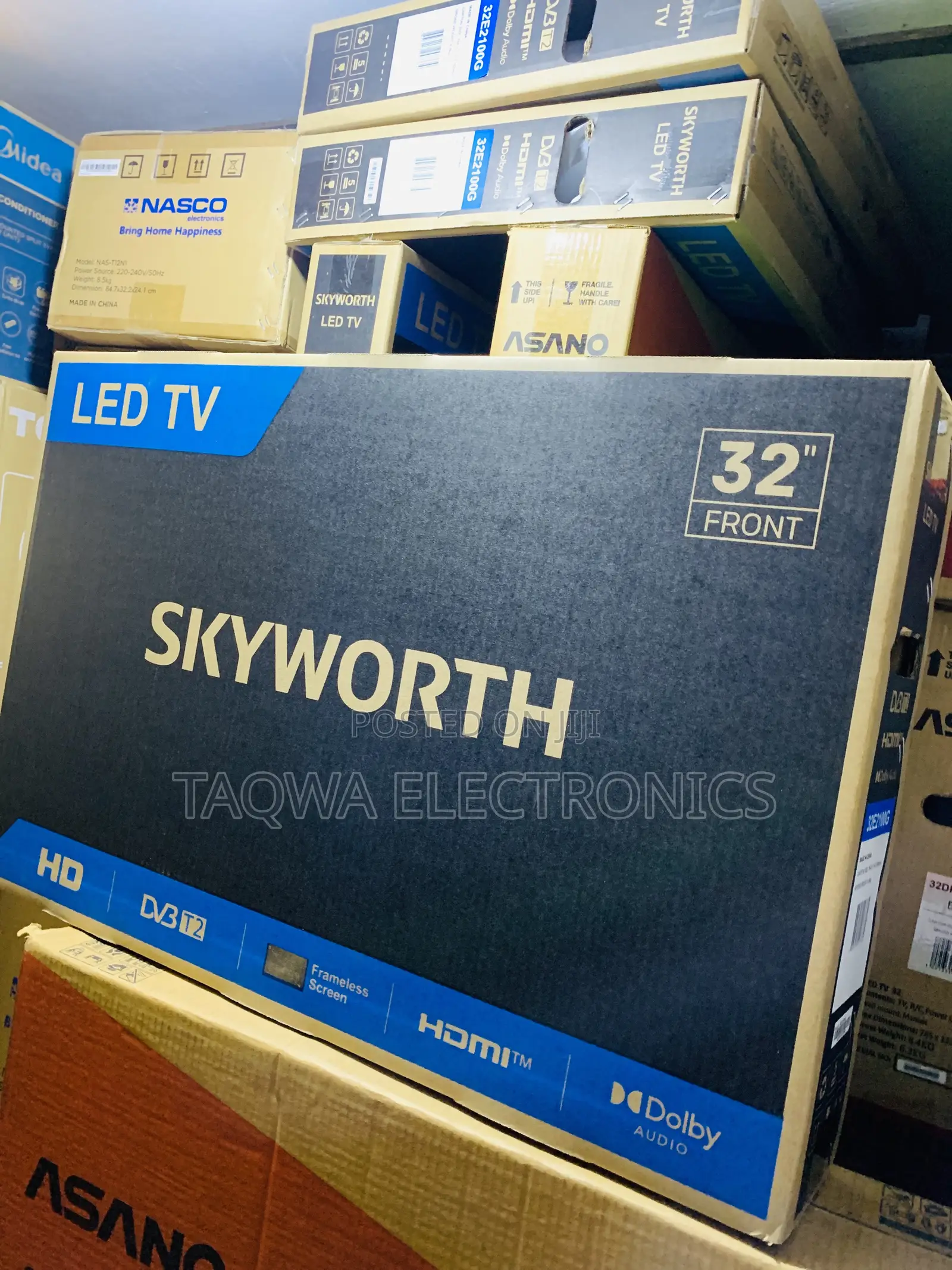 Edgeless Skyworth 32 Inches Digital Tv