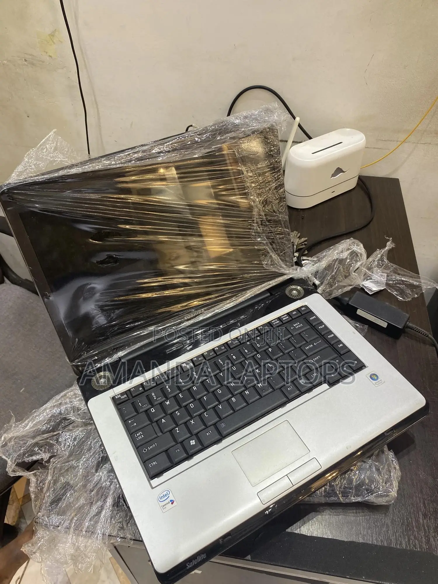 New Laptop Toshiba Satellite A350 4GB Intel Core 2 Duo HDD 16 GB