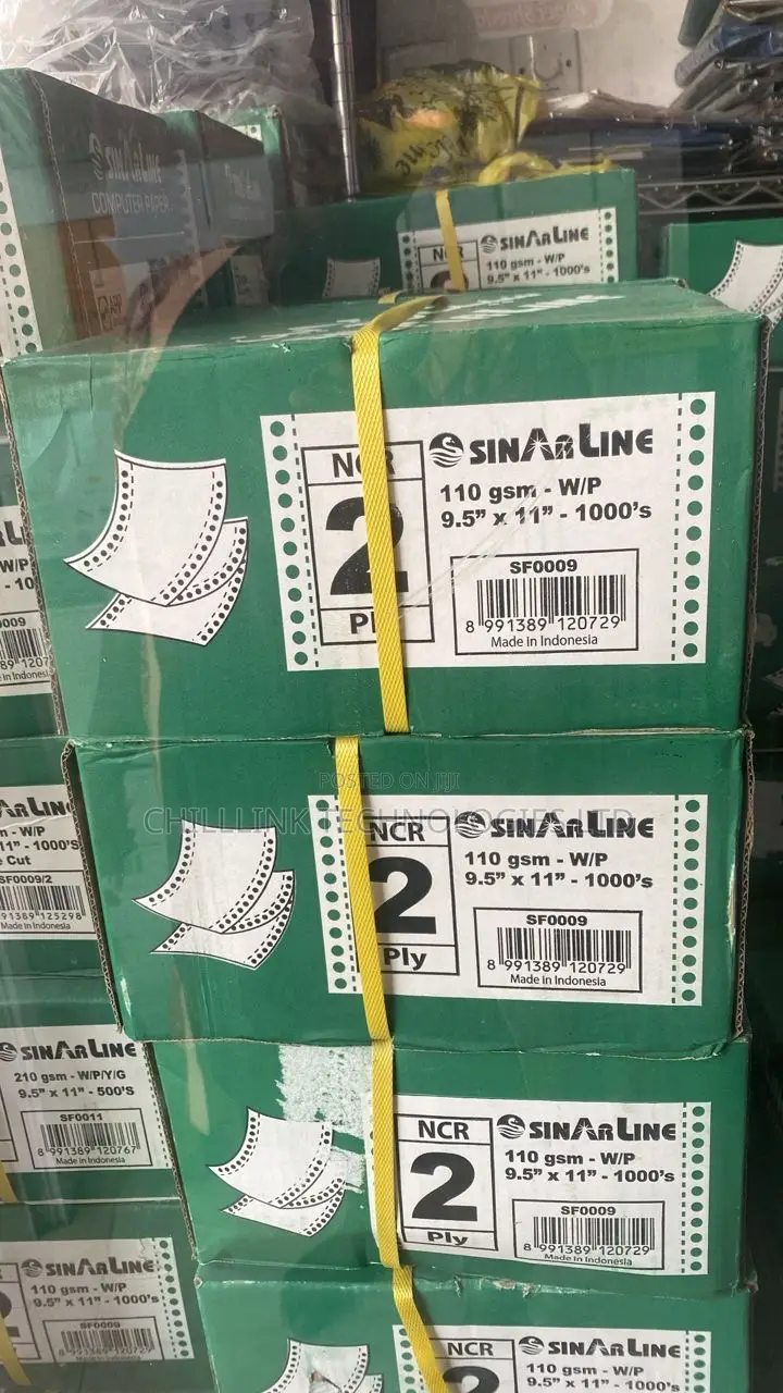 Sinarline A4 2ply Computer Paper 1000pcs