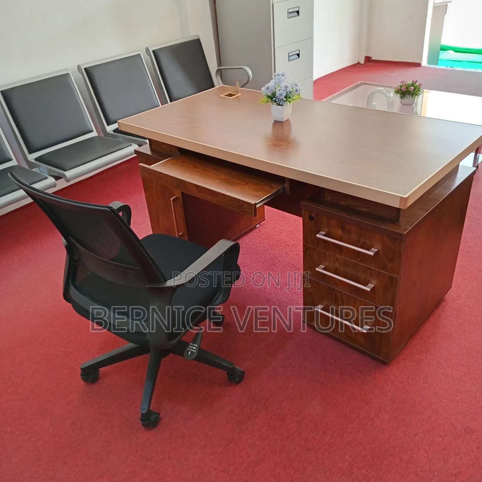 Executive Desk With Chair .