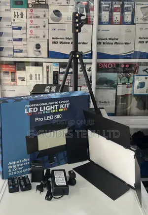 Professional Photo and Video Led Light Kit (Pro Led 800)