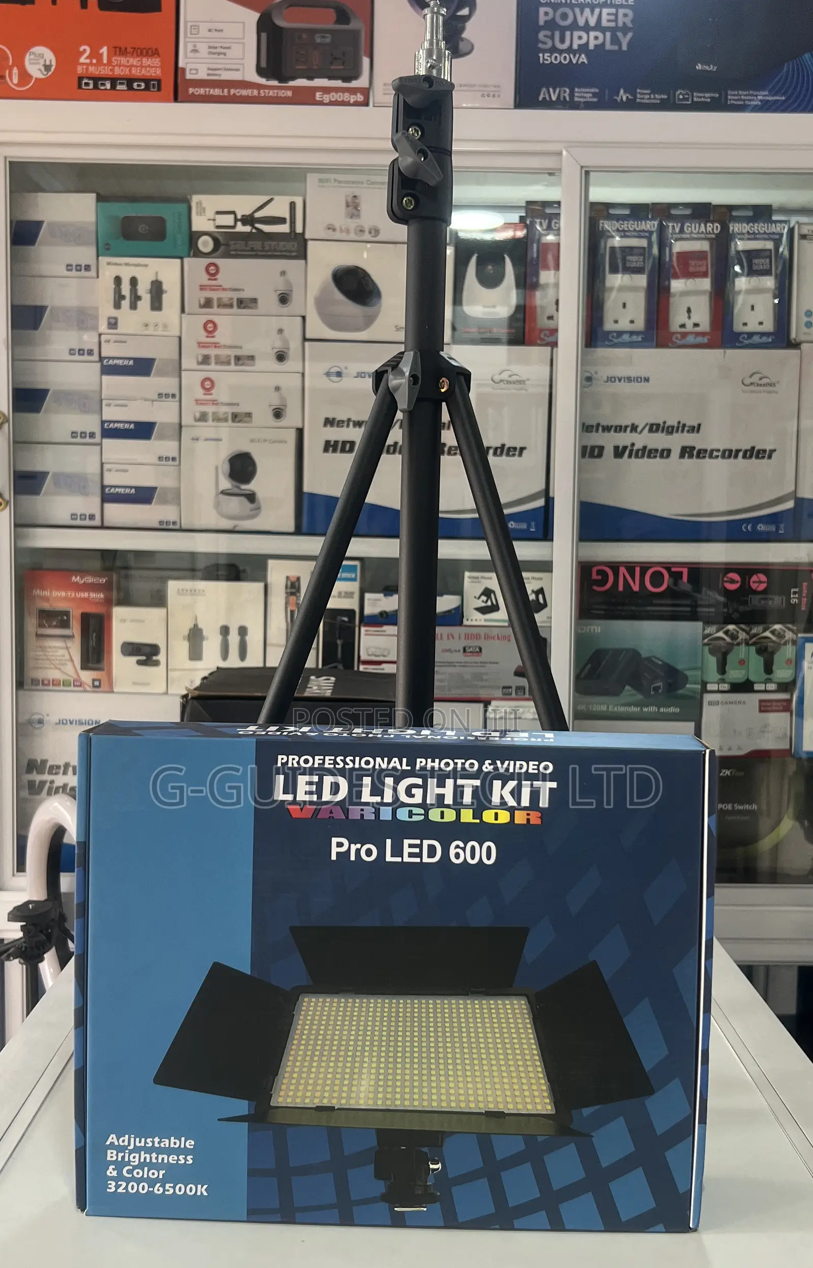 Professional Photo and Video Led Light Kit (Pro Led 600)