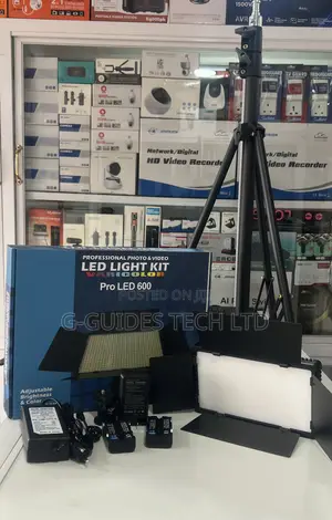 Professional Photo and Video Led Light Kit (Pro Led 600)