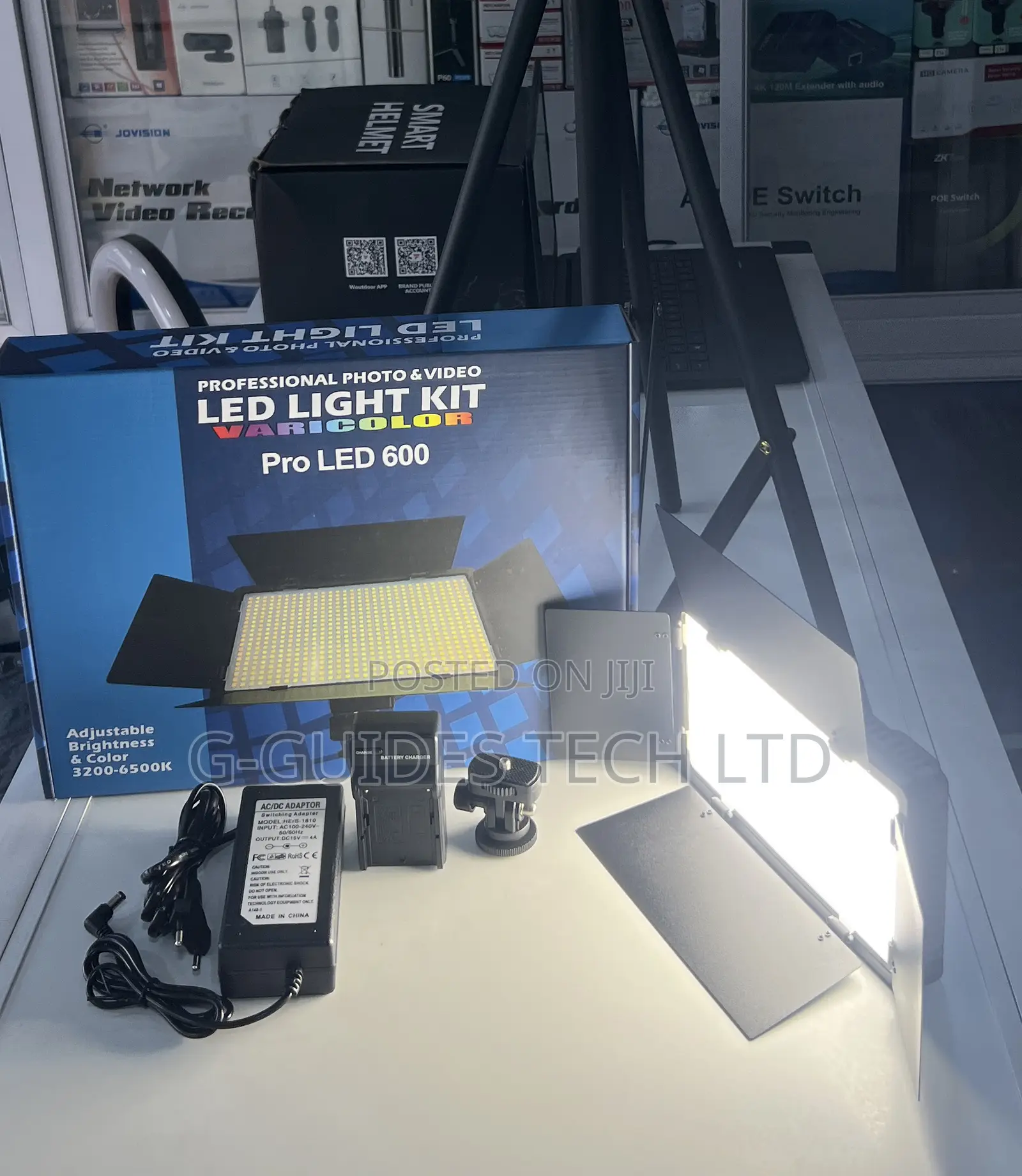 Professional Photo and Video Led Light Kit (Pro Led 600)