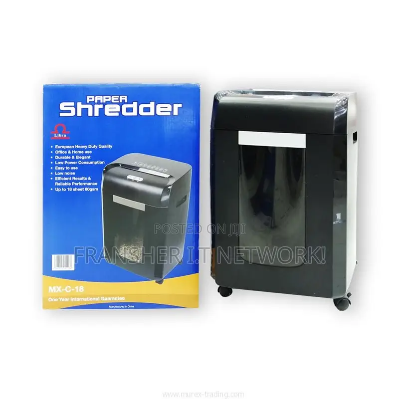 Libra Shredder 18 Sheet Cutter