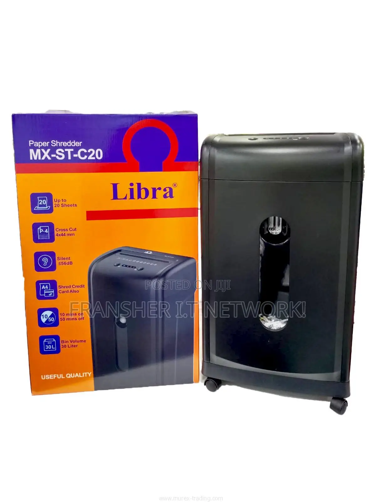 Libra Shredder 20 Sheet Cutter