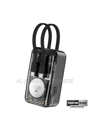 Promate Mavrix 10000mah Powerbank+ USB-C and Lightning Cable