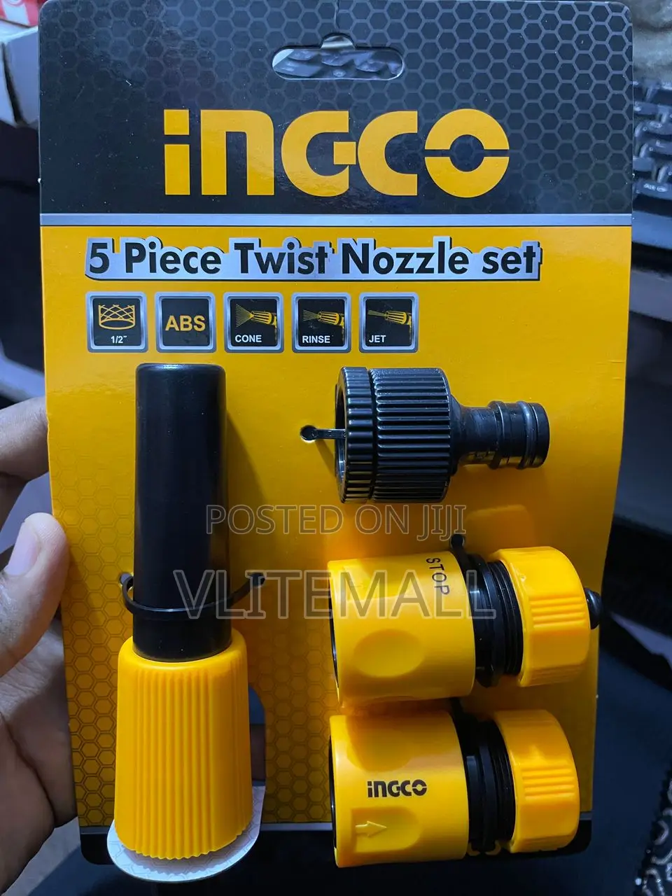 Ingco 5pcs Twist Nozzle Set - Hhcs05122