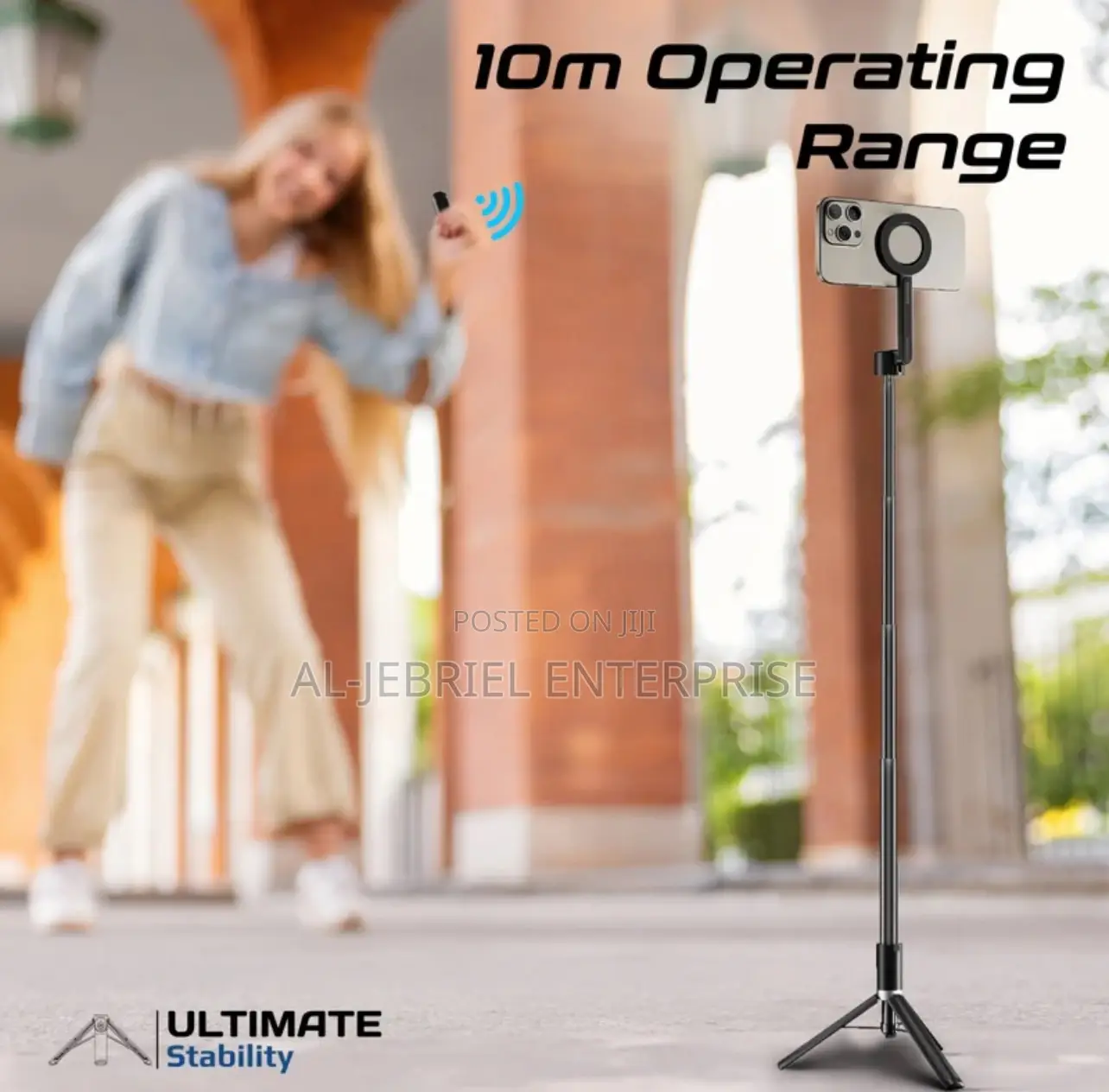 Promate Magstick-Pro Selfie Stick With Magsafe Phone Mount