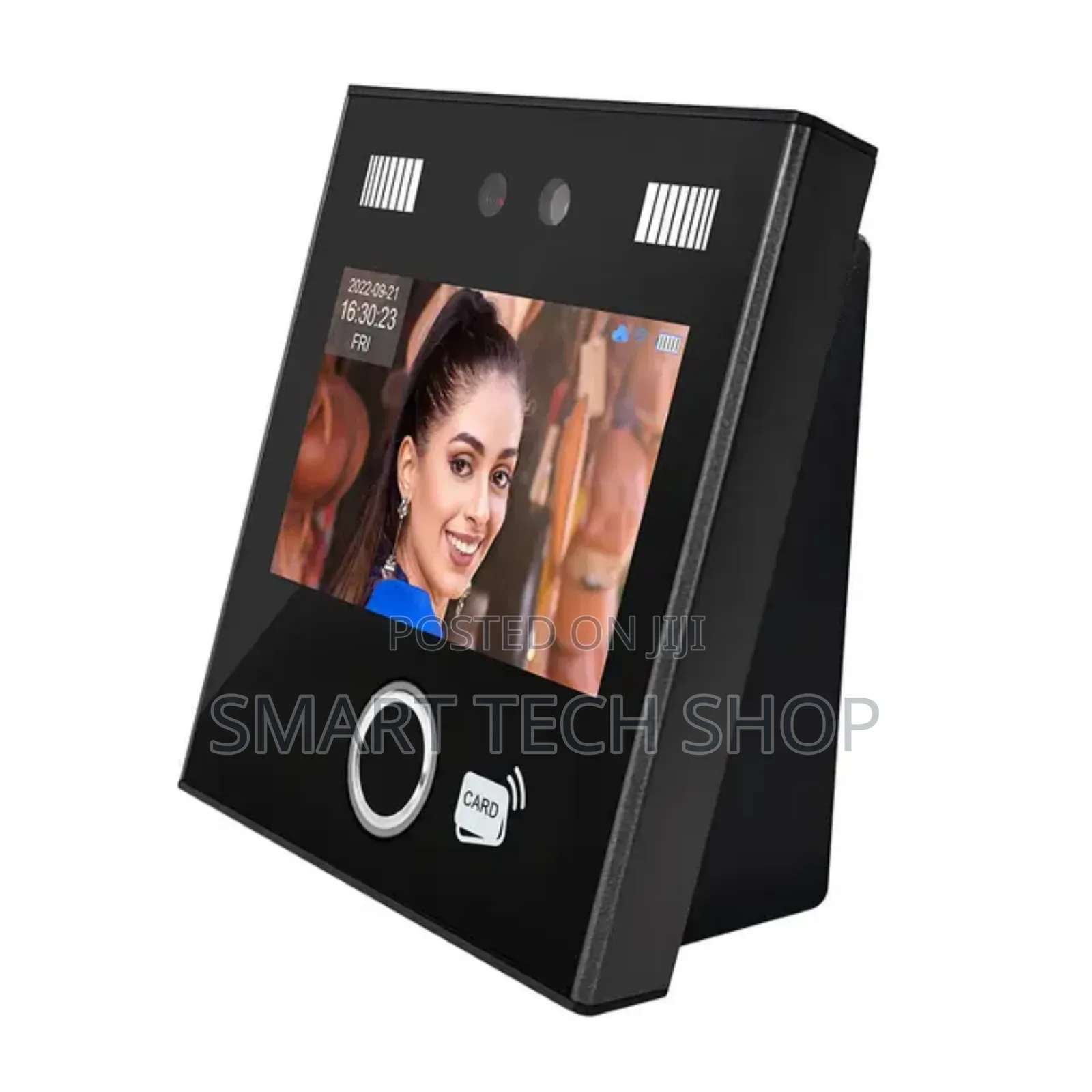 AI Dynamic Face Recognition Time Attendance Built In Battery