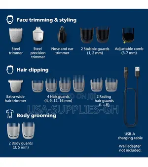 Philips Series 5000 Cordless All-in-One Trimmer Hair Clipper