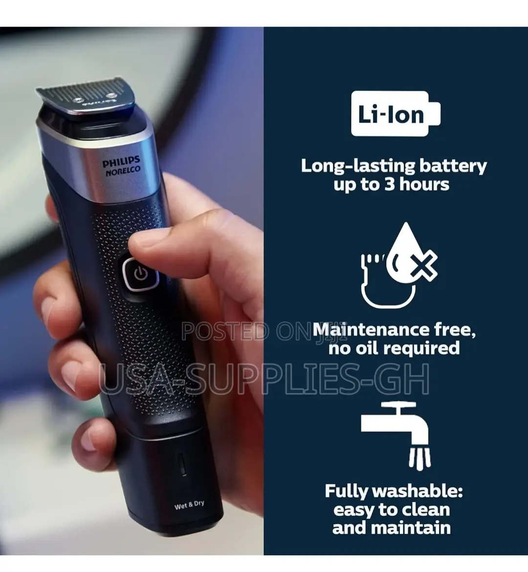 Philips Series 5000 Cordless All-in-One Trimmer Hair Clipper