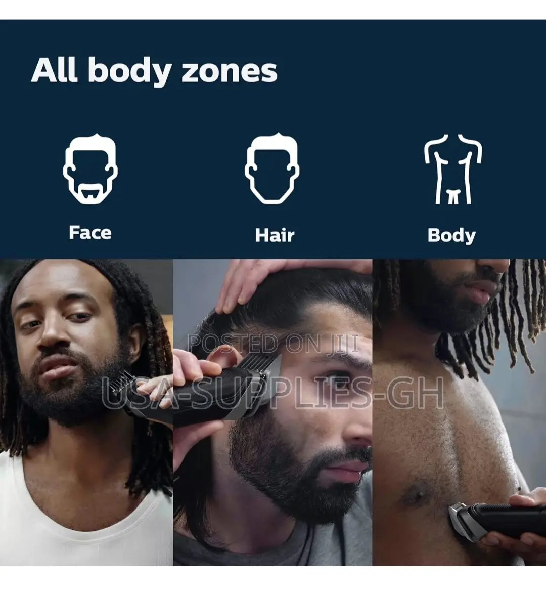 Philips Series 5000 Cordless All-in-One Trimmer Hair Clipper