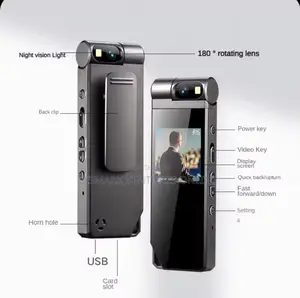Body Wearing Camera Portable Video Recorder With 1.3 Inch